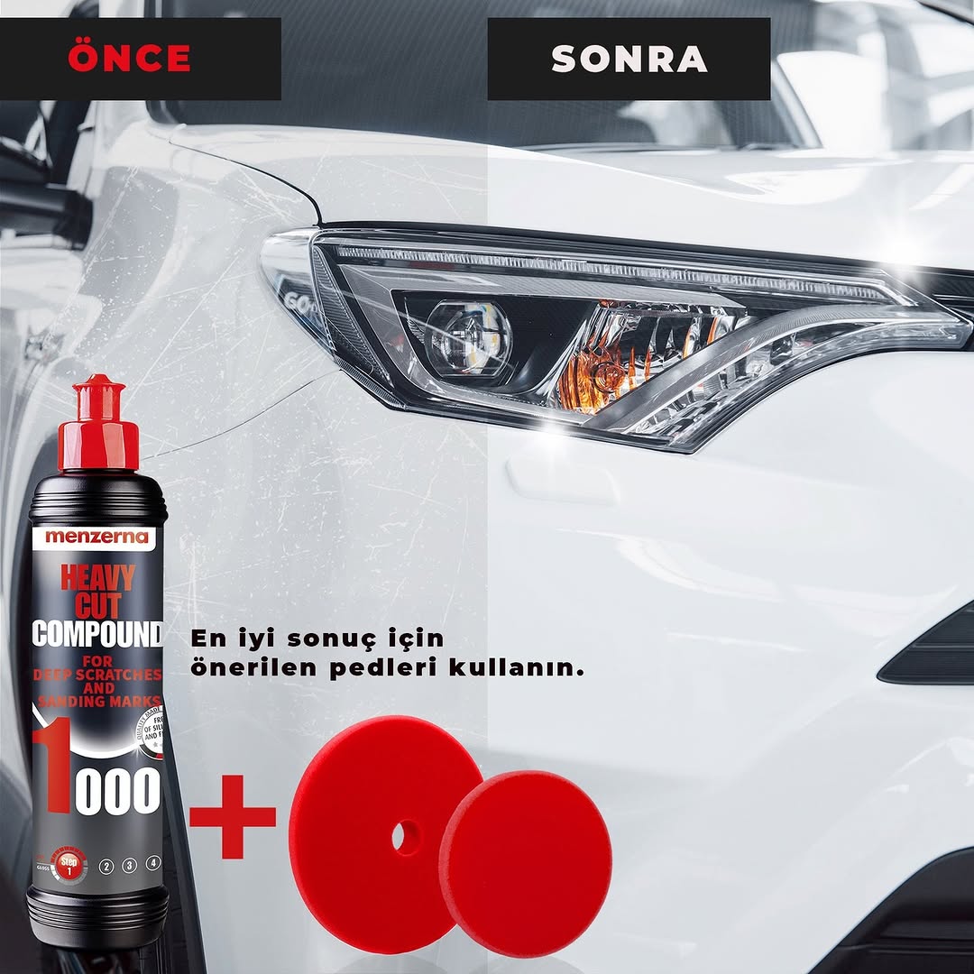 MENZERNA 1000 Çizik Giderici Kalın Pasta - 250 ml - Image 4