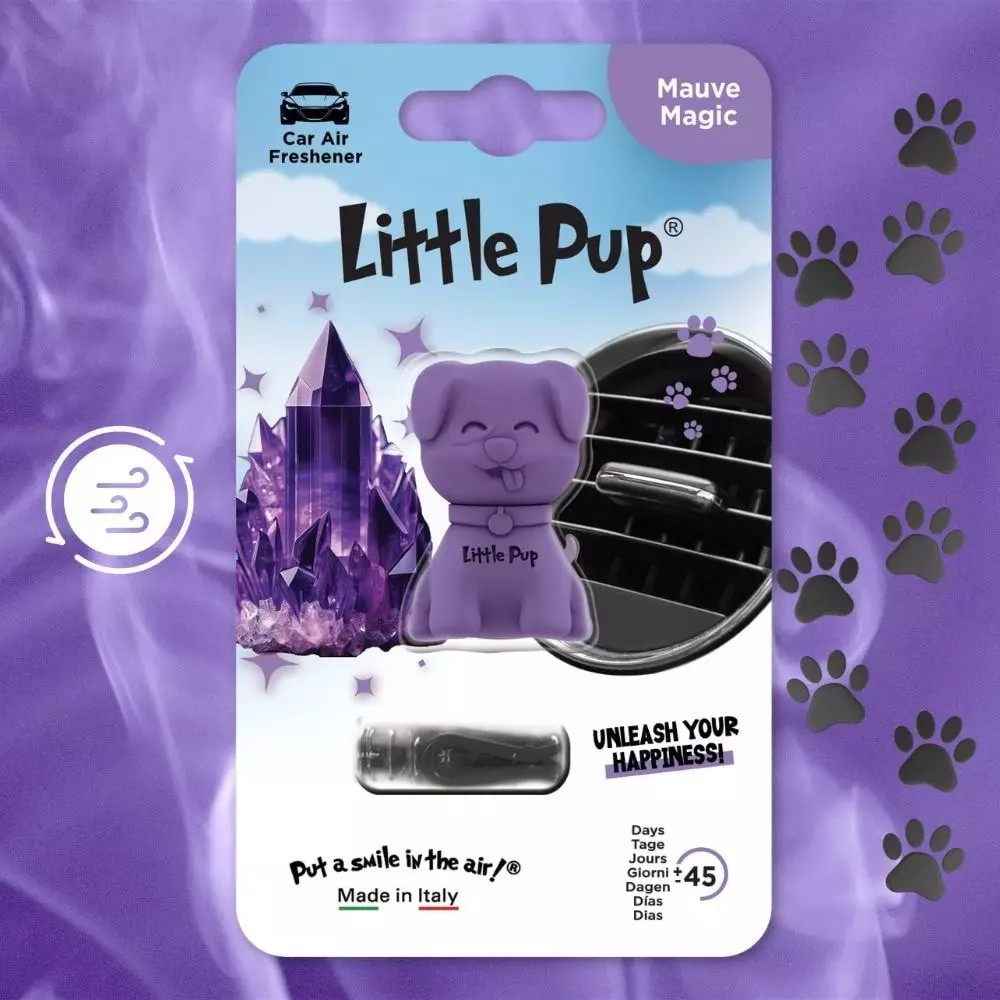 Little Joe Little Pup İncir Ağacı Araç Kokusu (Mauve Magic) -45 Gün -Oto Kokusu Kalıcı Klima Parfüm