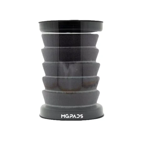 MG PS Pasta Süngeri 65/55 mm 5'li Paket (Gri) - Mini Polisaj Makinesi Uyumlu