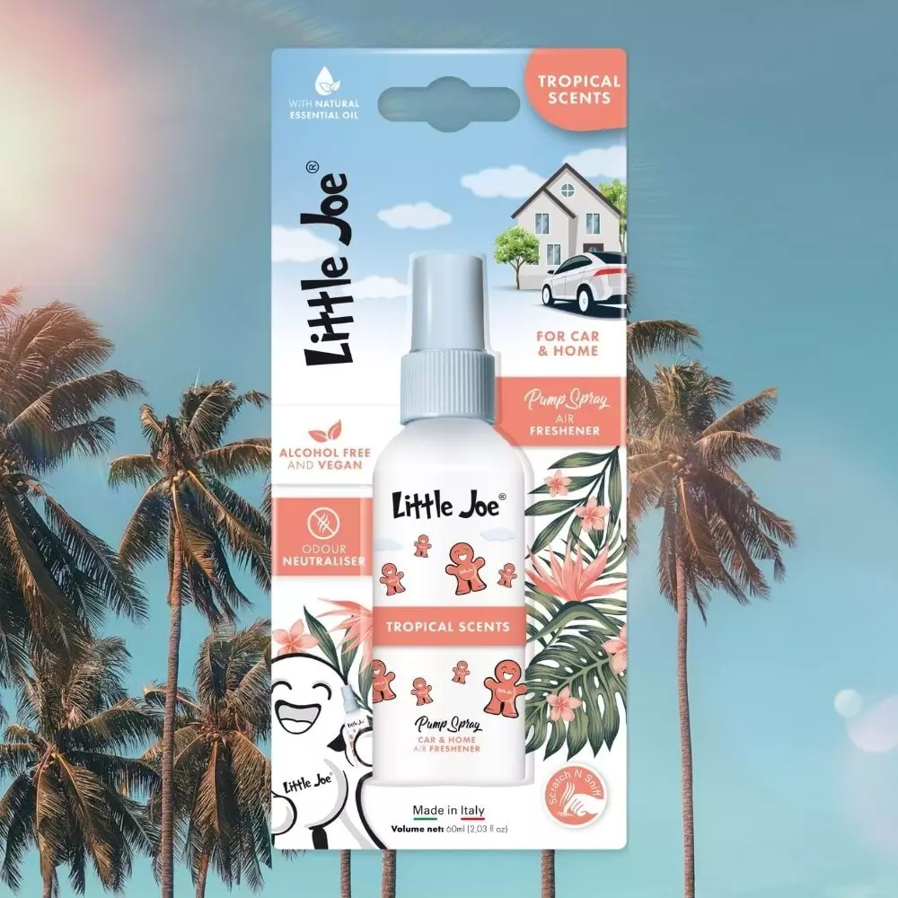 Little Joe Tropikal Meyve Sprey Oda Kokusu 60 ml (Tropical) -Koku Giderici -Oto Ev Ofis Parfüm