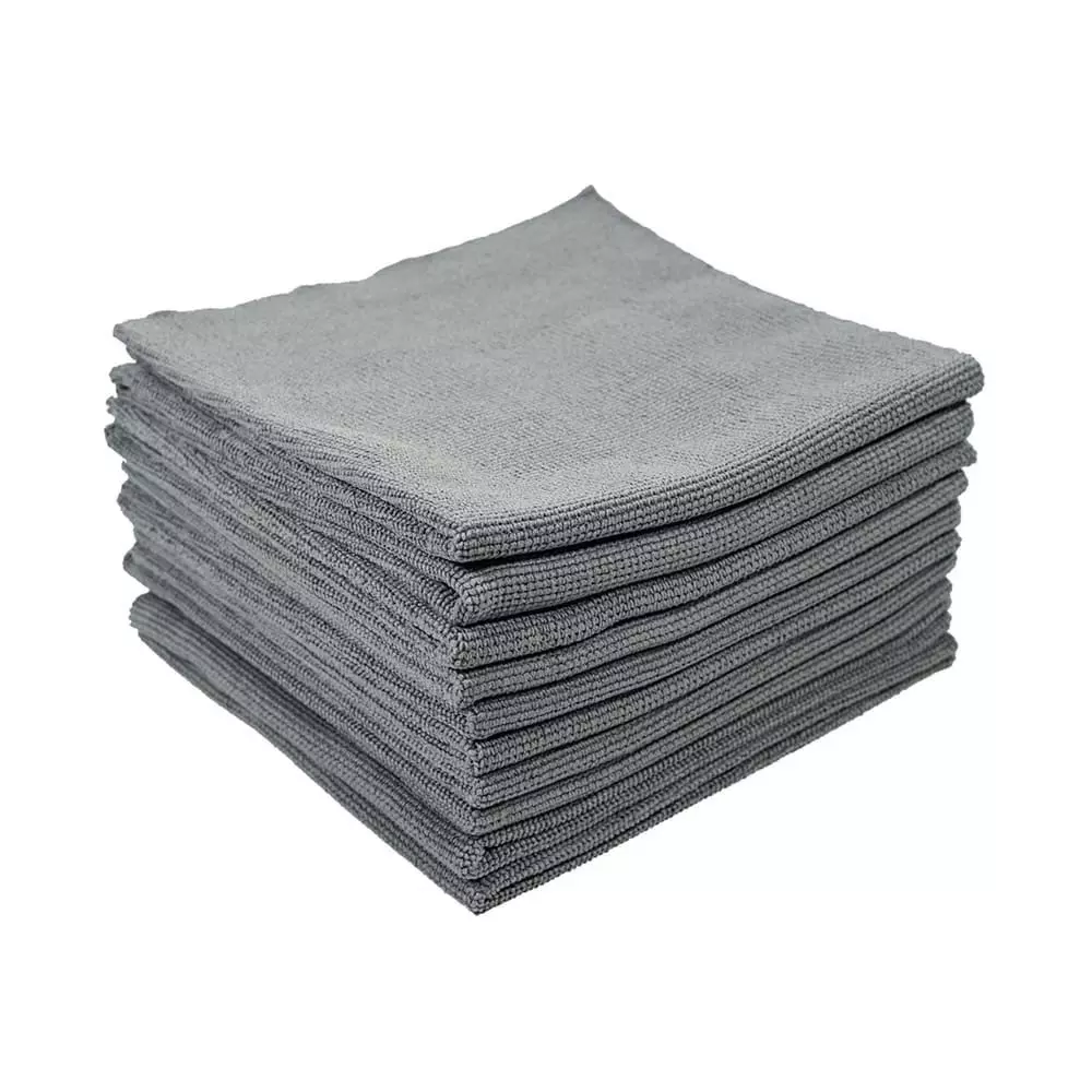 KLIN Clean Towel Çok Amaçlı Silme Ve Temizlik Bezi 10'lu Paket (Gri) - 40x40cm