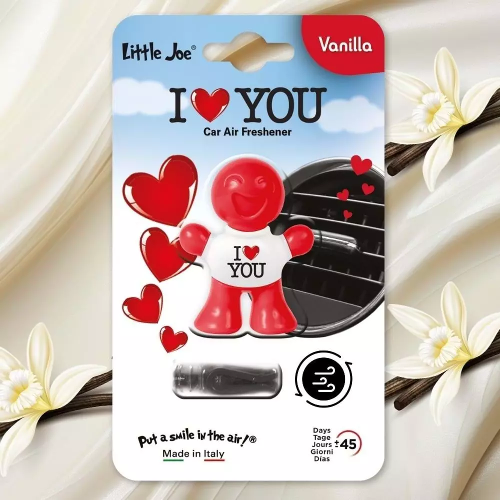 Little Joe Seni Seviyorum Vanilya Araç Kokusu (I Love You)-45 Gün-Oto Kokusu Kalıcı Klima Parfüm