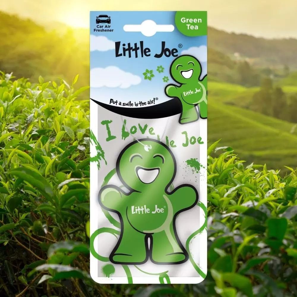 Little Joe Yeşil Çay Araç Asma Koku (Green Tea) -30 Gün -İpli Oto Kokusu -Ayna Parfümü