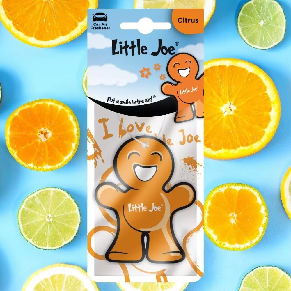 Little Joe Narenciye Araç Asma Koku (Citrus) -30 Gün -İpli Oto Kokusu -Ayna Parfümü