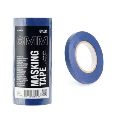 GYEON QM MaskingTape Maskeleme Bandı 6 mm x 18 metre - 20'li Paket -İz Yapışkan Bırakmaz