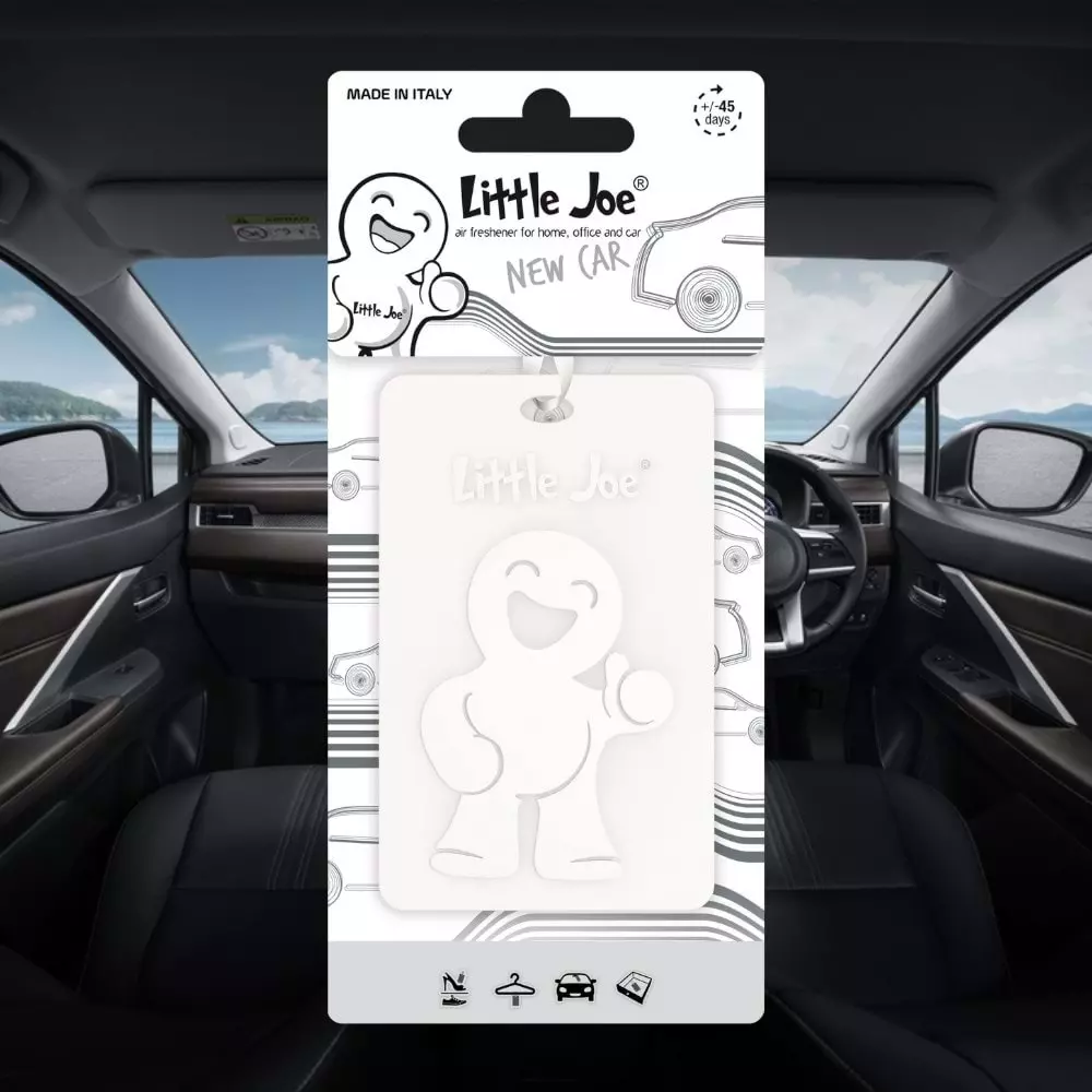 Little Joe Yeni Araç Kokulu Dolap Asma Kart (New Car) -45 Gün -İpli Ev Oto Kokusu -Ayna Parfümü