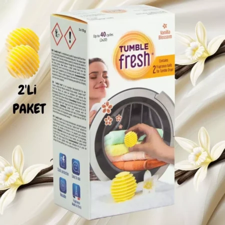 Little Joe Kurutma Makinesi Vanilya Koku Kapsülü 2'li Paket (Vanilla Blossom) -40 Kurutma