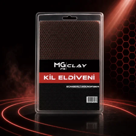 MG PS Kil Eldiveni 21×16 cm (Kırmızı) – Clay Mitt Glove Yüzey Temizleme Kili