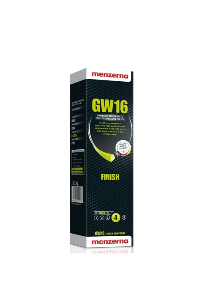 Menzerna GW16 Parlatıcı Katı Cila Bej Plastik Kompozit Boyalı Yüzey Parlatıcı – 1200 Gr