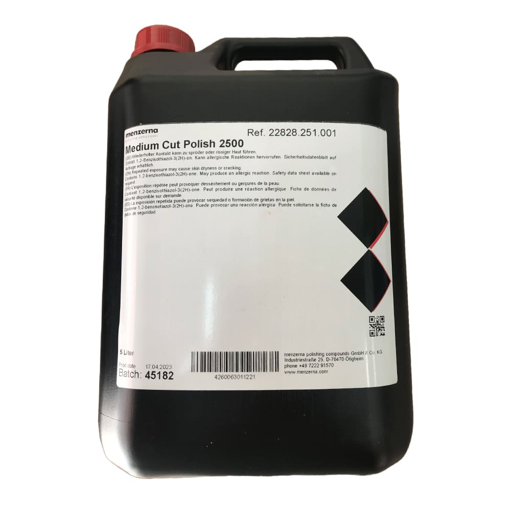 MENZERNA 2500 İnce Çizik Giderici Pasta - 5 lt