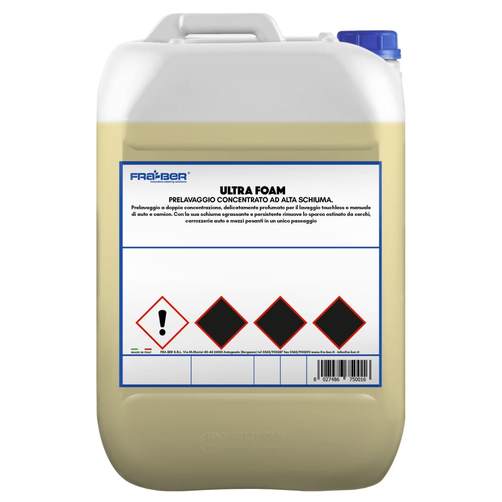 FRA-BER Ultra Foam Yoğun Köpüklü Cilalı Ön Yıkama Şampuanı - 5 kg