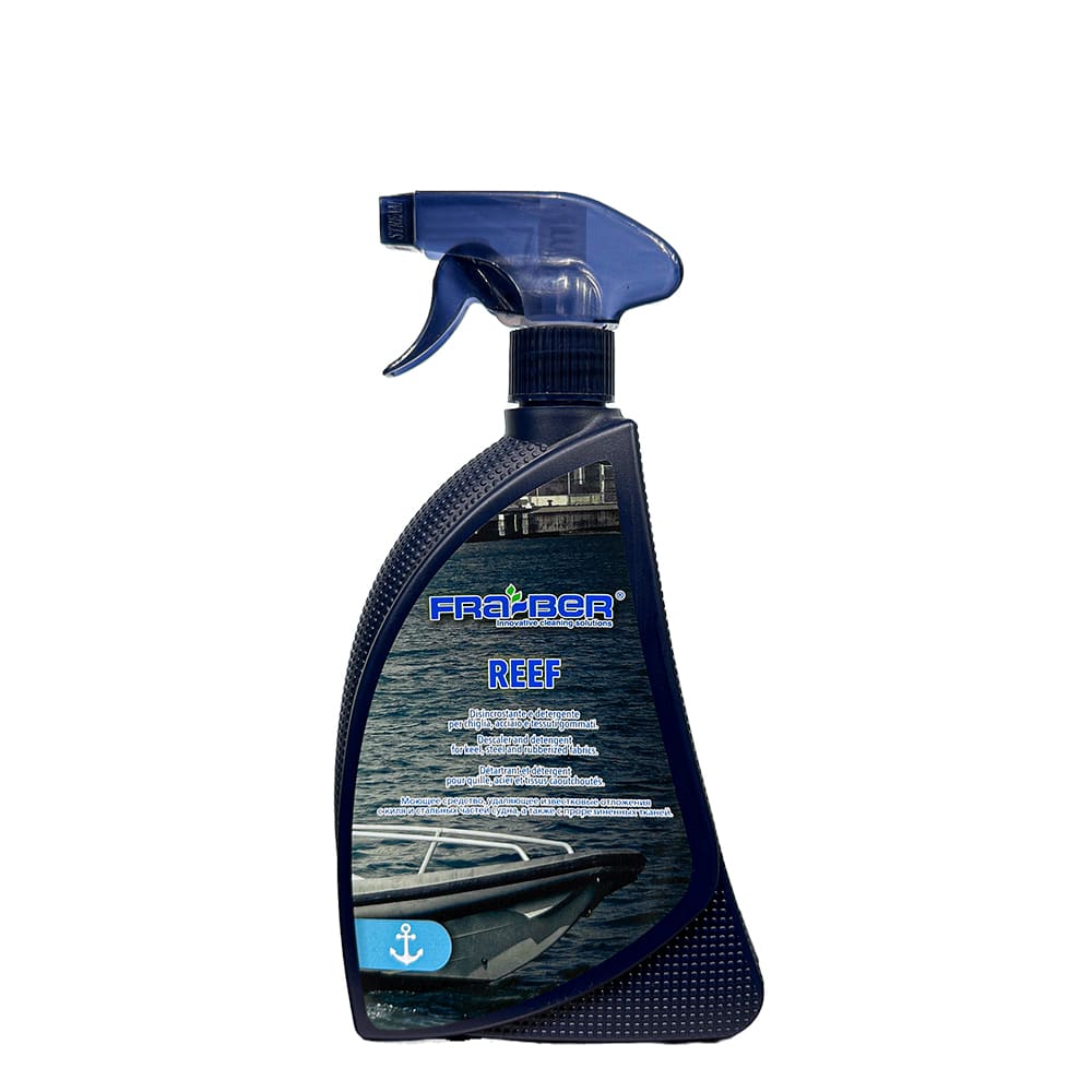 FRA-BER Reef Marin, Tekne Krom Ve Çelik Parçalar İçin Pas Ve Kireç Çözücü - 750 ml