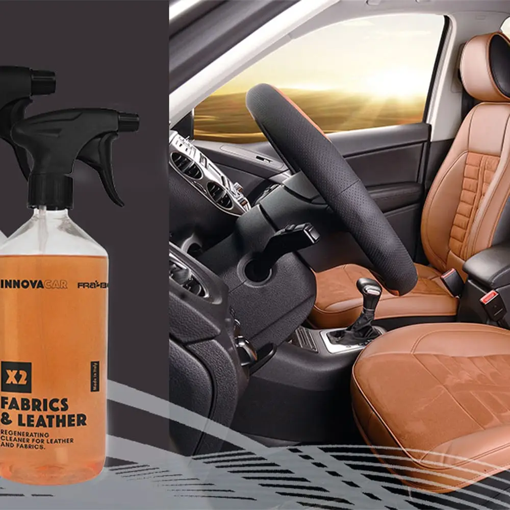INNOVACAR X2 FABRİCS&LEATHER Deri Ve Kumaş Temizleyici Konsantre - 4,54 lt - Image 5