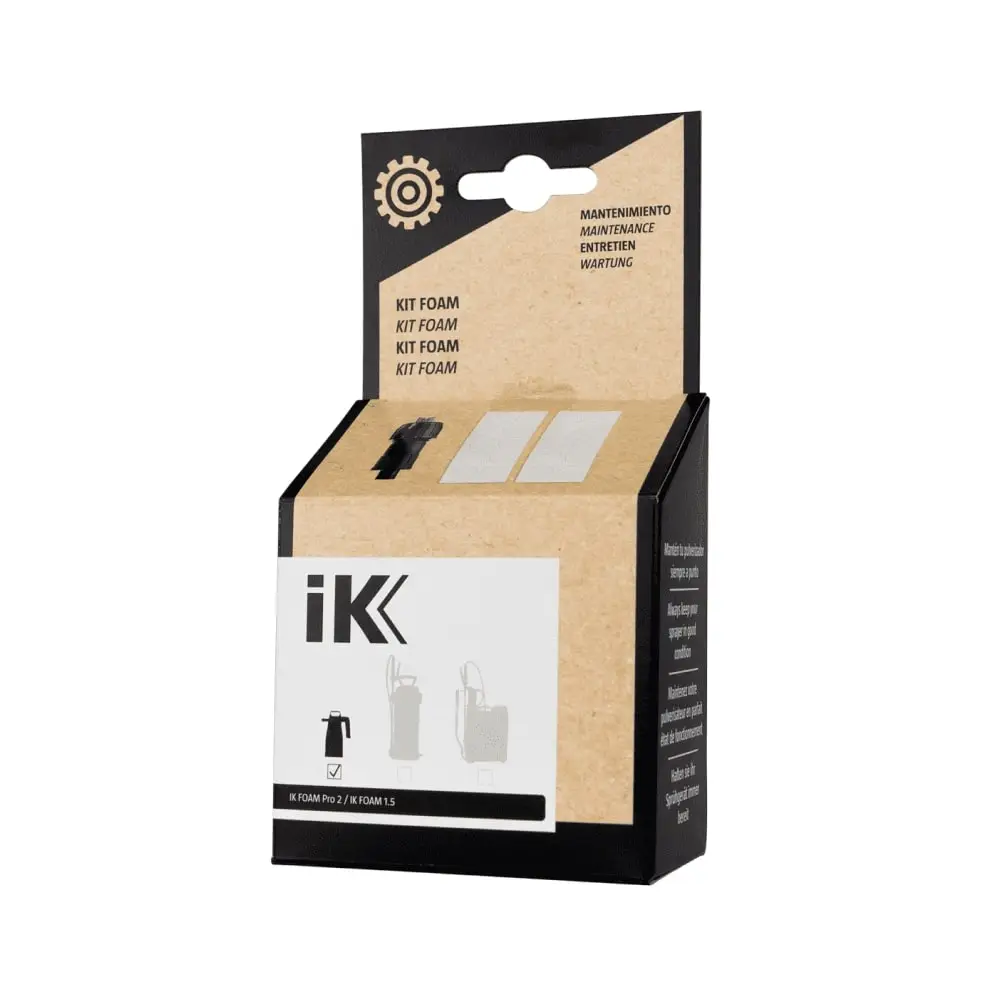 IK FOAM 1,5 ve FOAM PRO 2 için Yedek Köpük Yapıcı Nozzle ve Keçe Kiti - 3 Parça