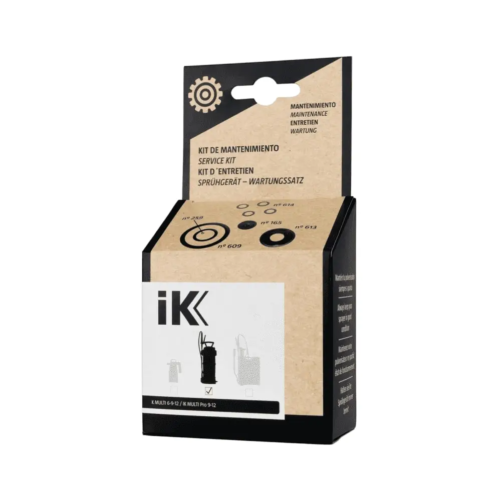 IK MULTI 6-9-12 ve MULTI PRO 9-12 için Yedek Bakım Kiti - 9 Parça