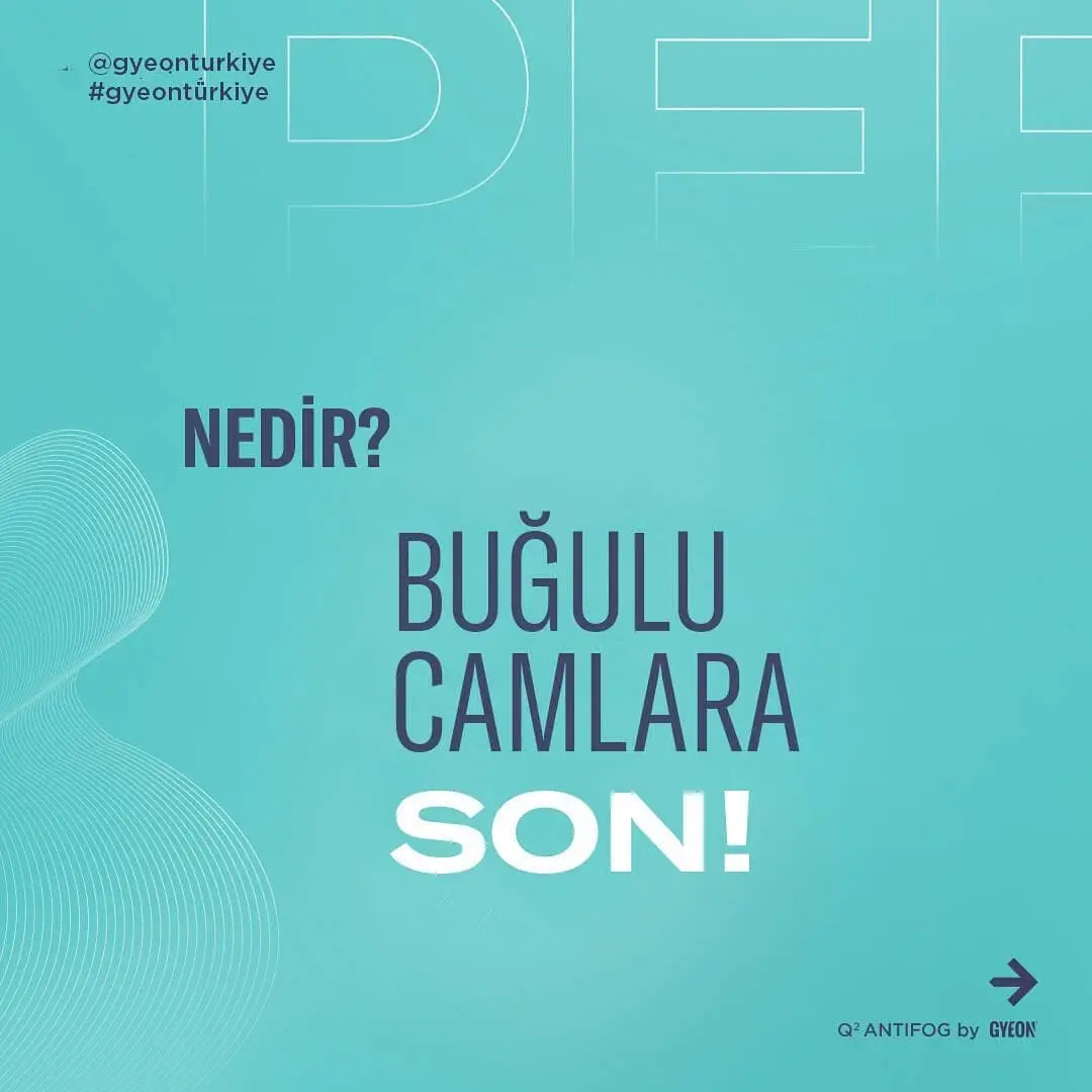 GYEON Q AntiFog Cam Buğu Önleyici Kaplama Seti - 120 ml - Image 3