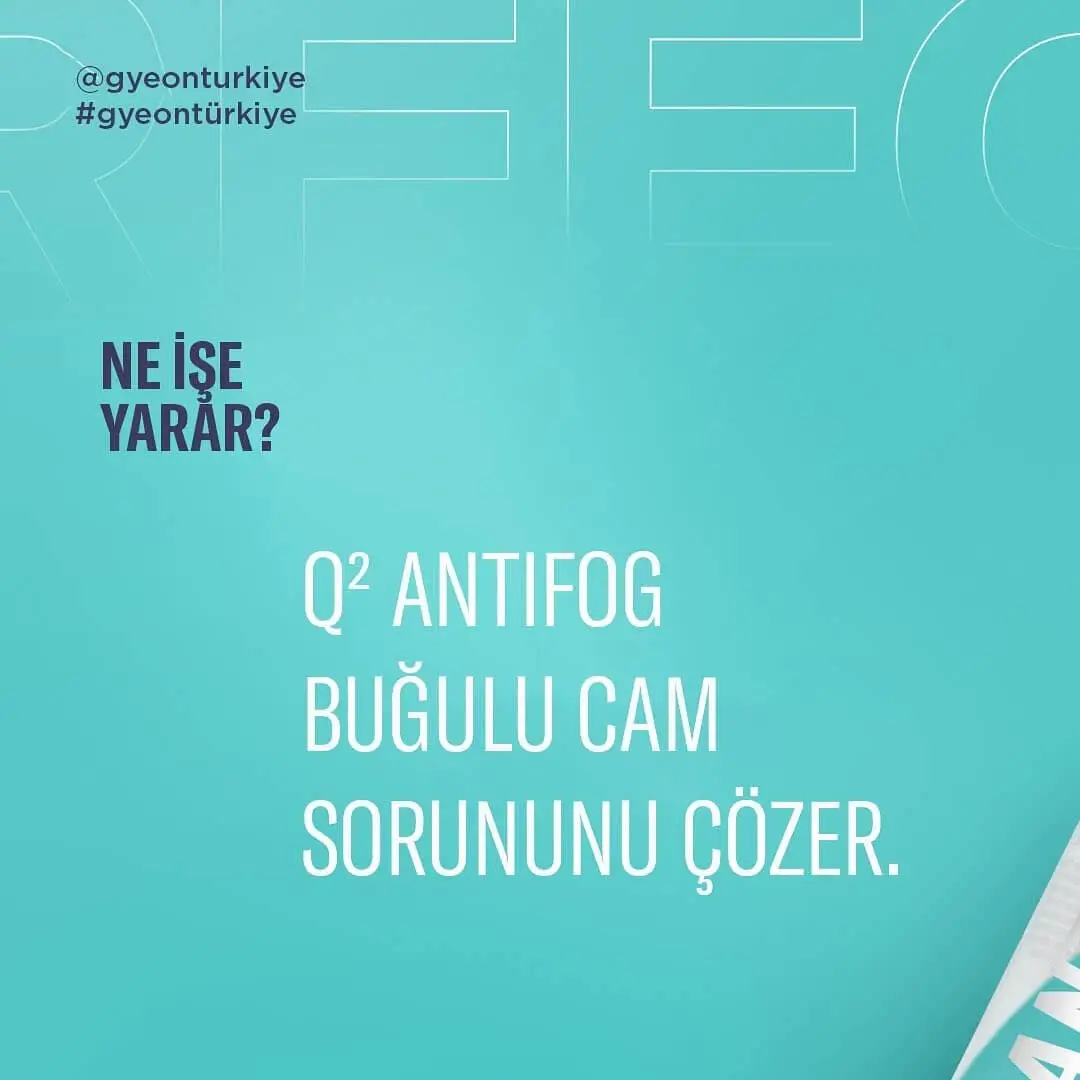 GYEON Q AntiFog Cam Buğu Önleyici Kaplama Seti - 120 ml - Image 4