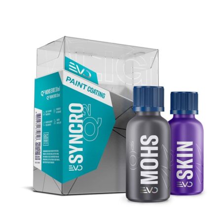 GYEON Q Syncro EVO Light Box Çift Katman Seramik Kaplama - 30 ml + 30 ml - 9H Oto Boya Koruma