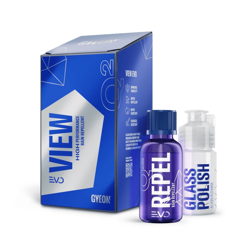 GYEON Q View EVO Cam Su İtici Yağmur Kaydırıcı Seramik Kaplama - 20 ml