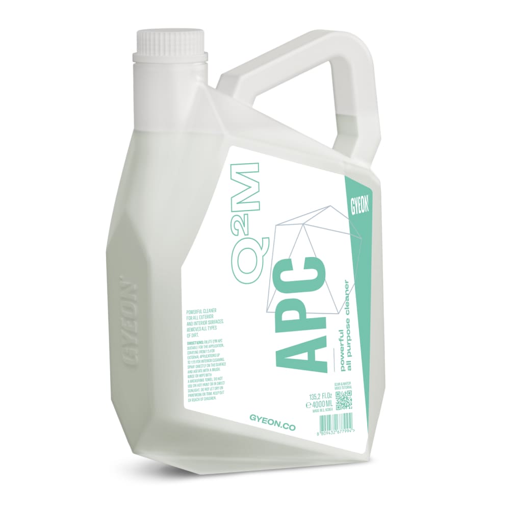 GYEON QM APC Çok Amaçlı Genel Yüzey Temizleyici - 4000 ml -Konsantre Leke Çıkarıcı Yağ Çözücü