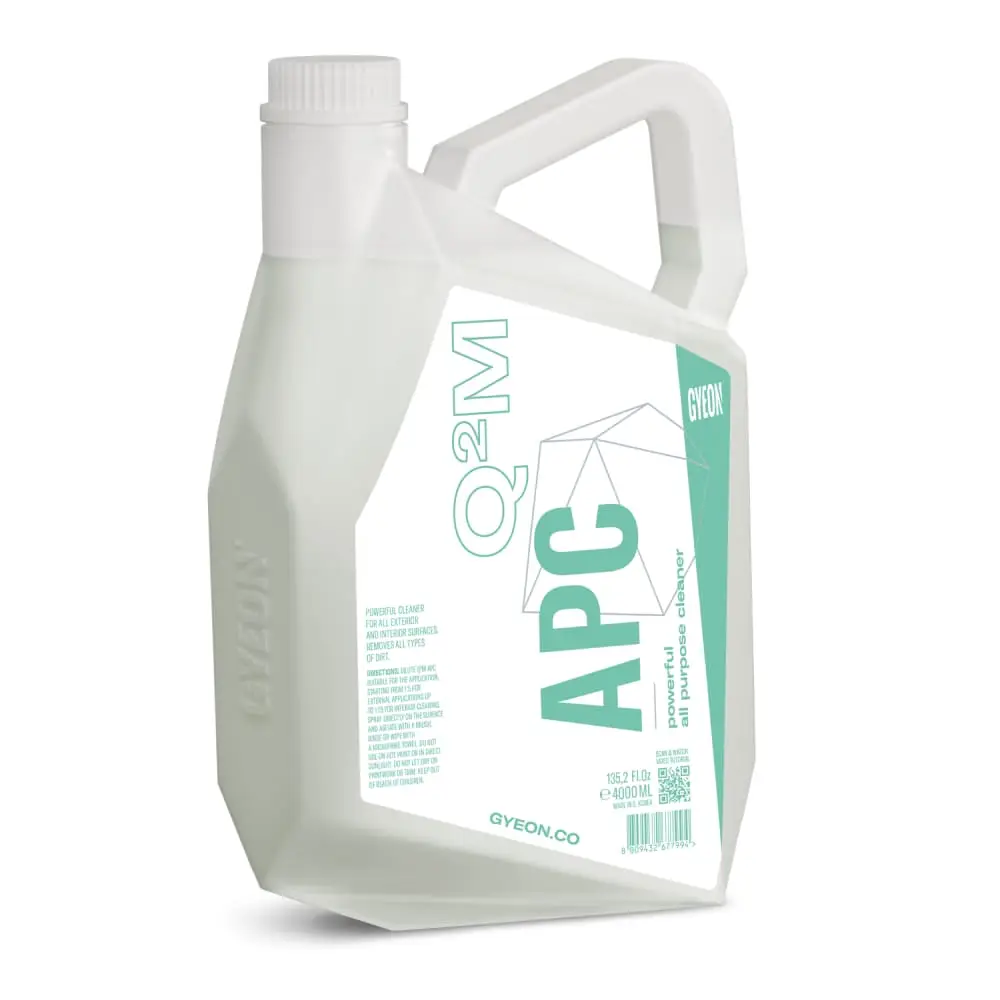 GYEON QM APC Çok Amaçlı Genel Yüzey Temizleyici - 4000 ml -Konsantre Leke Çıkarıcı Yağ Çözücü