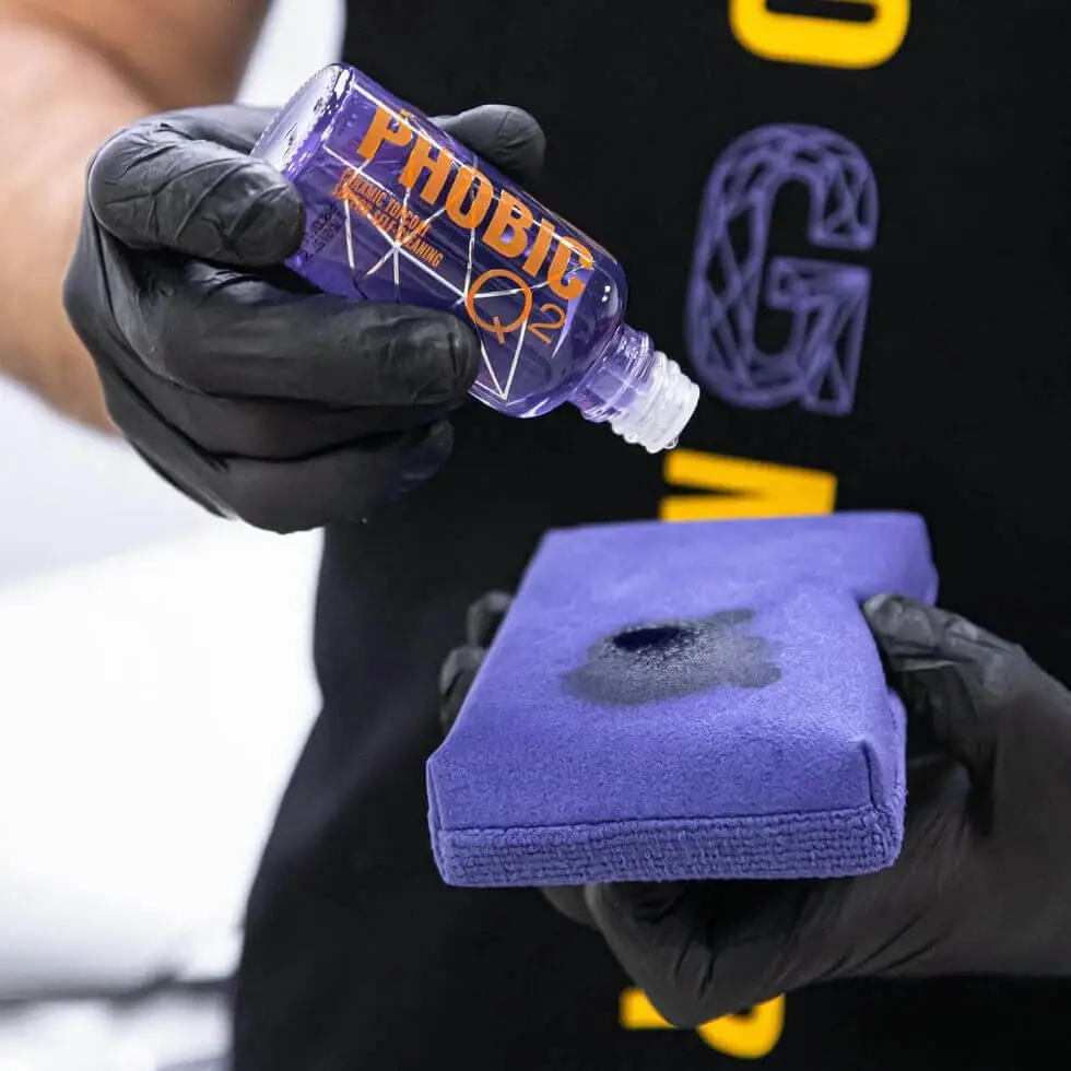 GYEON QM Coating Applicator Çift Taraflı Seramik Uygulama Pedi - 10'lu Paket - Image 4