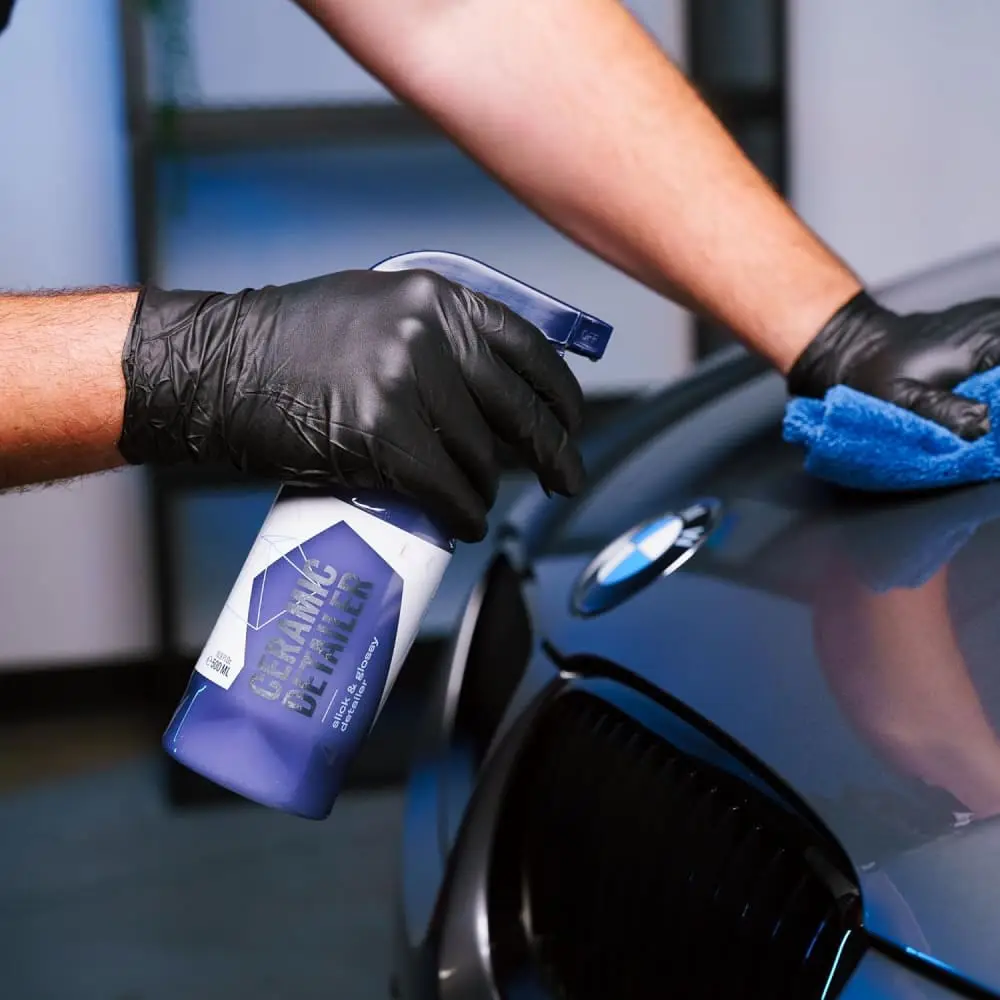 GYEON QM CeramicDetailer Seramik Yüzey Detaylandırıcı ve Parlatıcı - 500 ml -Su İtici Oto Cila - Image 4