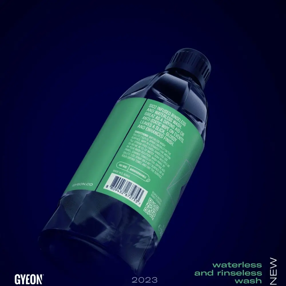 GYEON QM ECO Wash Seramik Katkılı Susuz Yıkama Yüzey Temizleyici ve Parlatıcı Cila - 500 ml - Image 3
