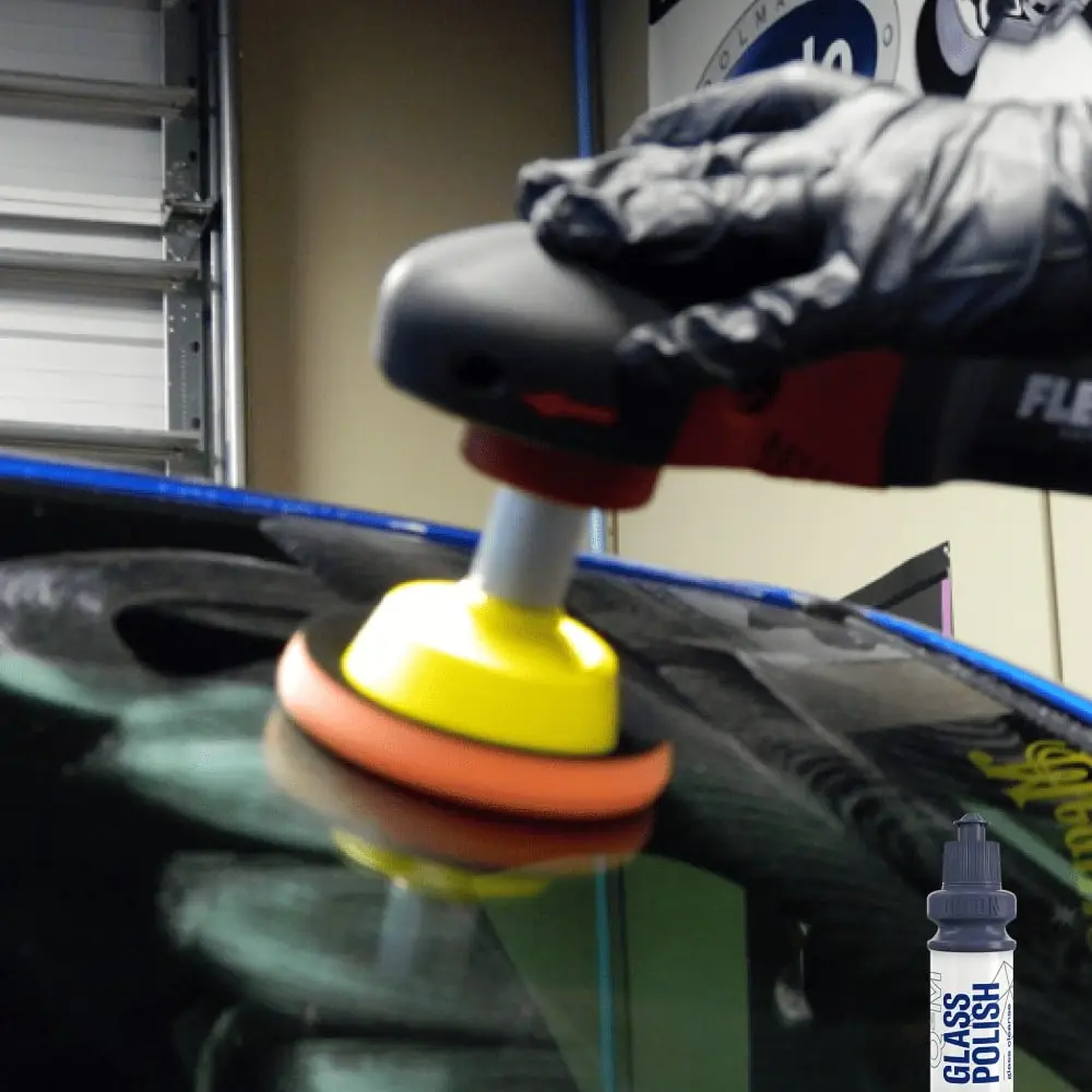 GYEON QM Glass Polish Cam Pastası Leke Temizleyici Kireç Çözücü Hafif Çizik Giderici - 120 ml - Image 4