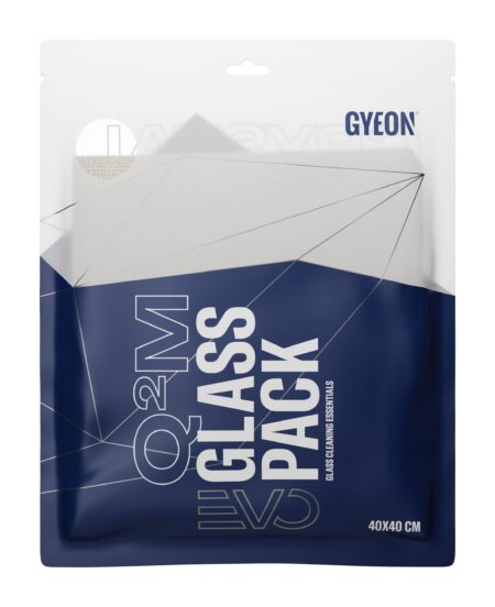 GYEON QM GlassPack EVO Cam Yüzey Temizlik ve Silme Mikrofiber Bezi Seti 2'lü Paket - 40x40 cm