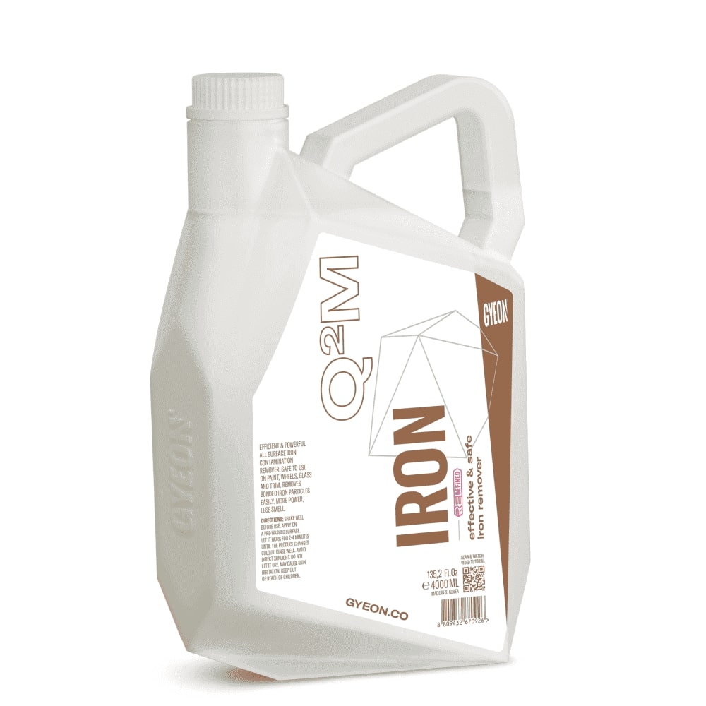 GYEON QM Iron REDEFINED Demir Tozu, Balata Tozu Temizleyici Ve Pas Sökücü PH Nötr - 4000 ml