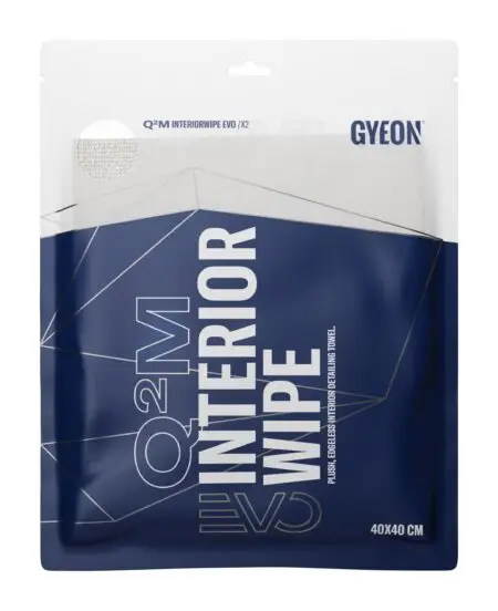GYEON QM InteriorWipe EVO İç Yüzey Detaylı Temizlik Bezi 2'li Paket - 40x40 cm