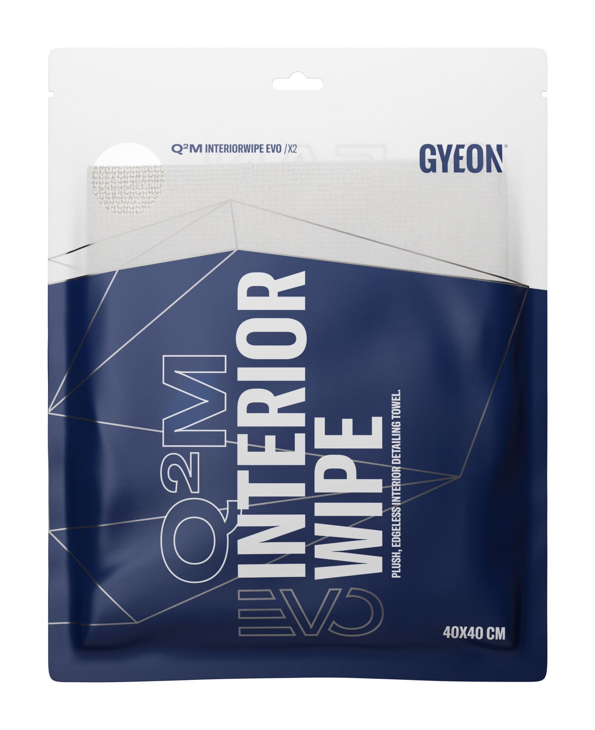 GYEON QM InteriorWipe EVO İç Yüzey Detaylı Temizlik Bezi 2'li Paket - 40x40 cm