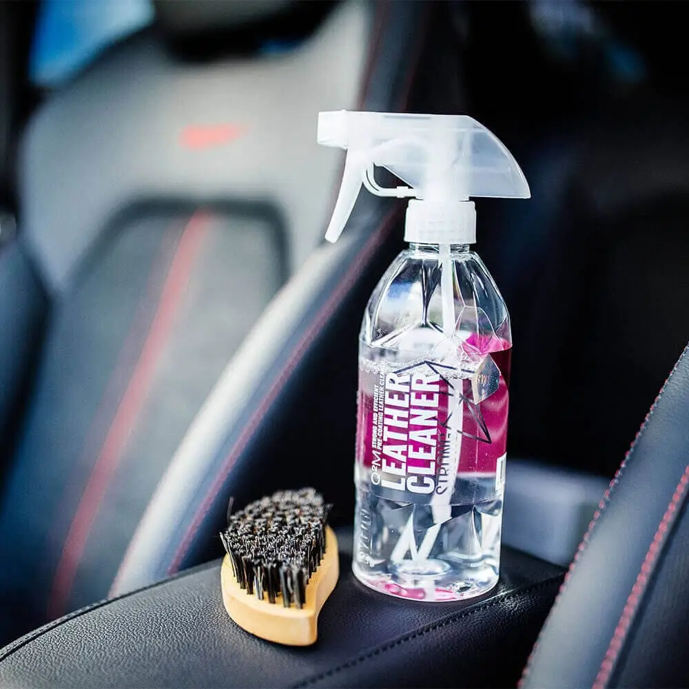 GYEON QM Leather Cleaner Natural Modern Napa Yarı Anilin Derilere Özel Temizleyici - 1000 ml - Image 8