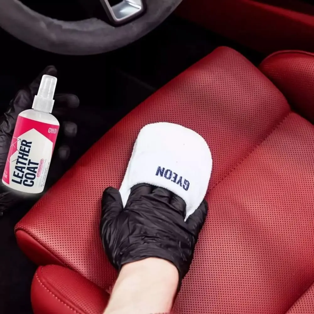 GYEON QM LeatherSet Strong Güçlü Deri Temizlik ve Bakım Seti (5 Parça) - 200 ml - Image 5
