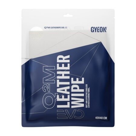 GYEON QM LeatherWipe EVO Deri Aksamlara Özel Temizleme Bezi 2'li Paket - 40x40 cm
