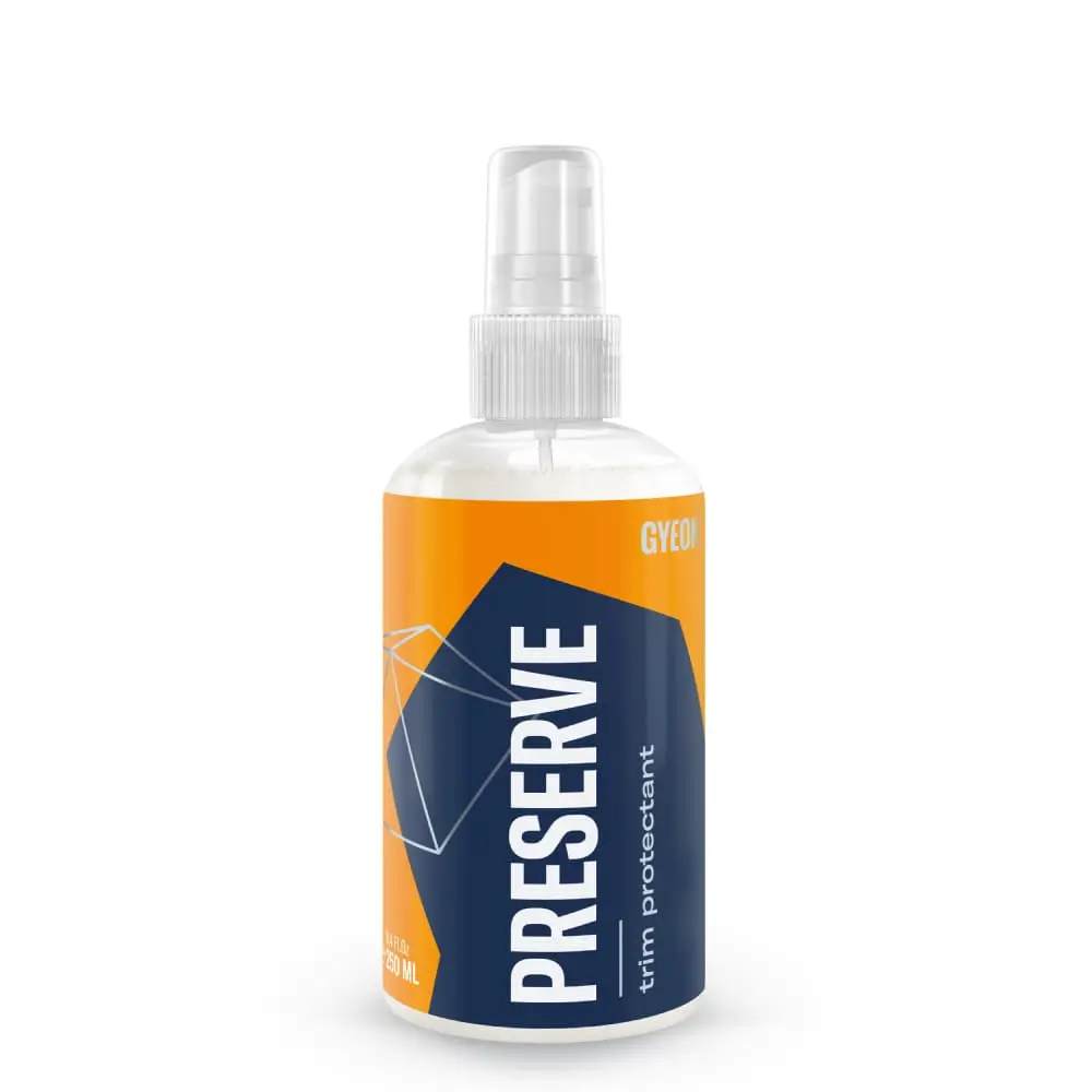GYEON QM Preserve İç Dış Plastik Trim Yenileyici Ve Koruyucu - 250 ml -Mat Görünüm Plastik Onarıcı