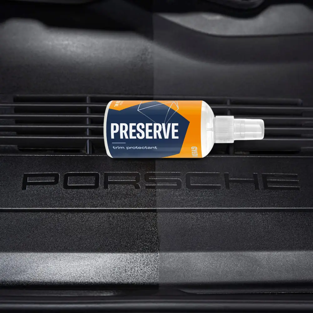 GYEON QM Preserve İç Dış Plastik Trim Yenileyici Ve Koruyucu - 250 ml -Mat Görünüm Plastik Onarıcı - Image 4