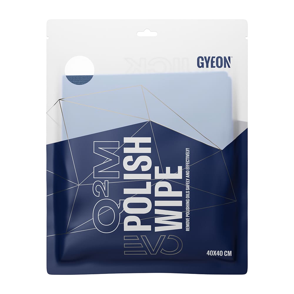 GYEON QM PolishWipe EVO Lazer Kesim Çift Yönlü Cila Bezi - 40x40 cm