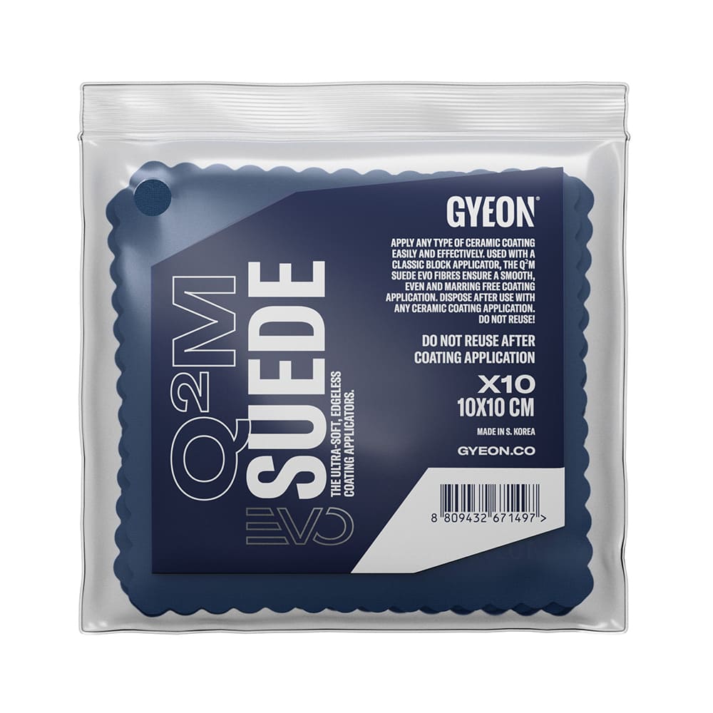 GYEON QM Suede EVO Seramik Uygulamaları İçin Süet Silme Bezi 1010cm - 10 lu Paket