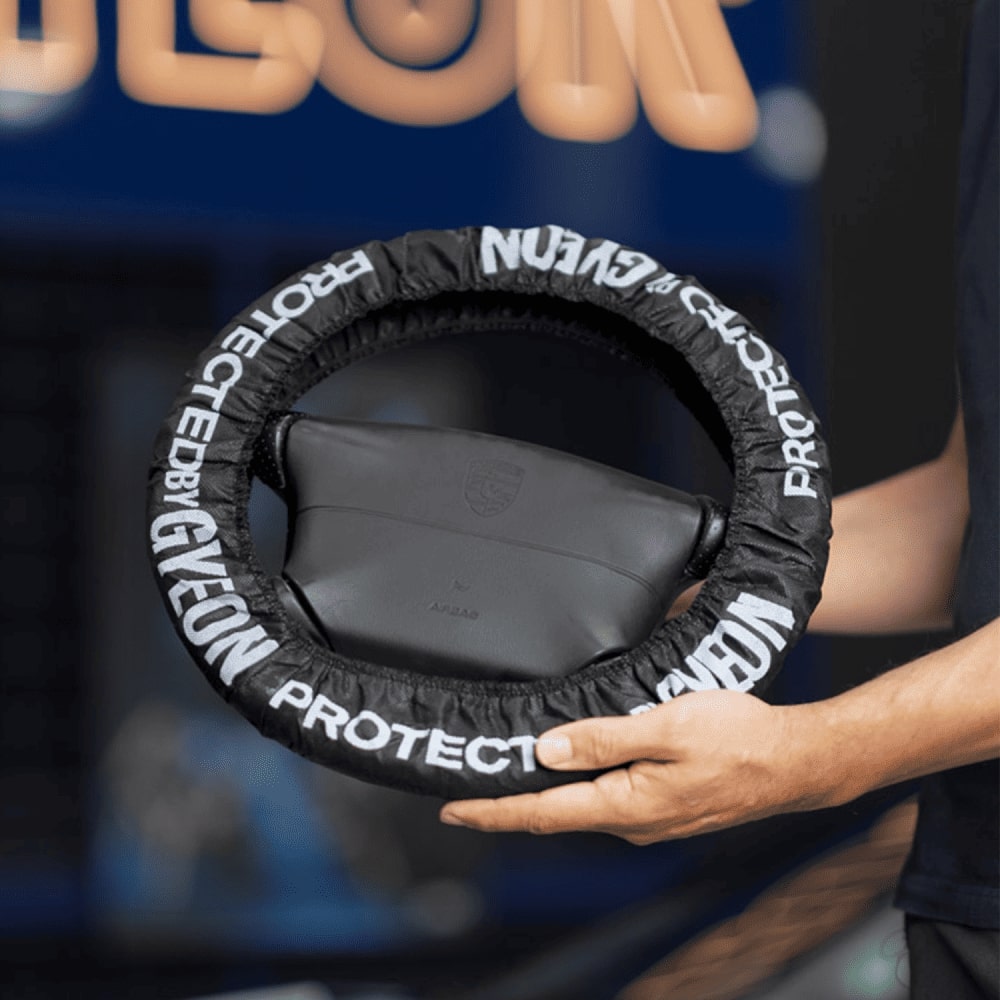 GYEON QM Steering Wheel Cover Araç Direksiyon Koruyucu Kılıf Siyah- 1 Adet - Görsel 4