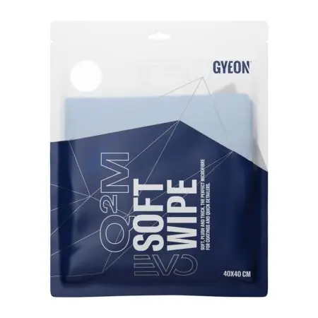 GYEON QM SoftWipe EVO Lazer Kesim Peluş Pasta Cila Bezi - 40x40 cm