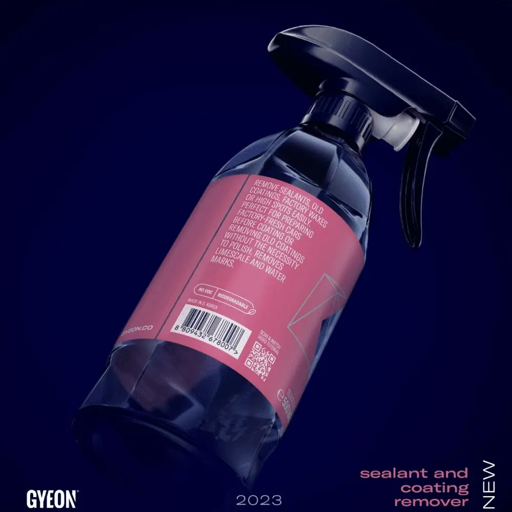 GYEON QM Total Remover Balmumu Wax Cila Çözücü Koruma Sökücü - 1000 ml - Image 3