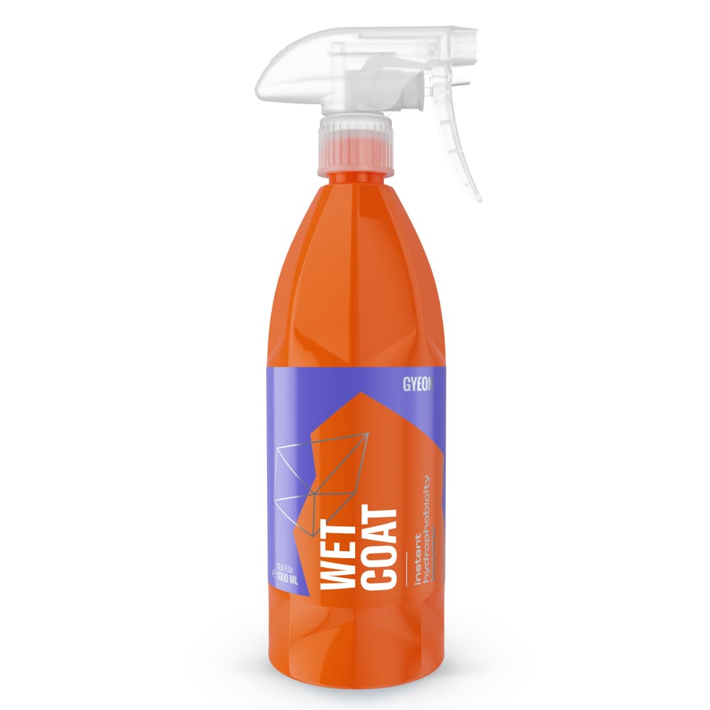 GYEON QM WetCoat Nano Boya Koruma Ve Seramik Sprey Hızlı Cila - 1000 ml -Su İtici Parlak Islak Cila