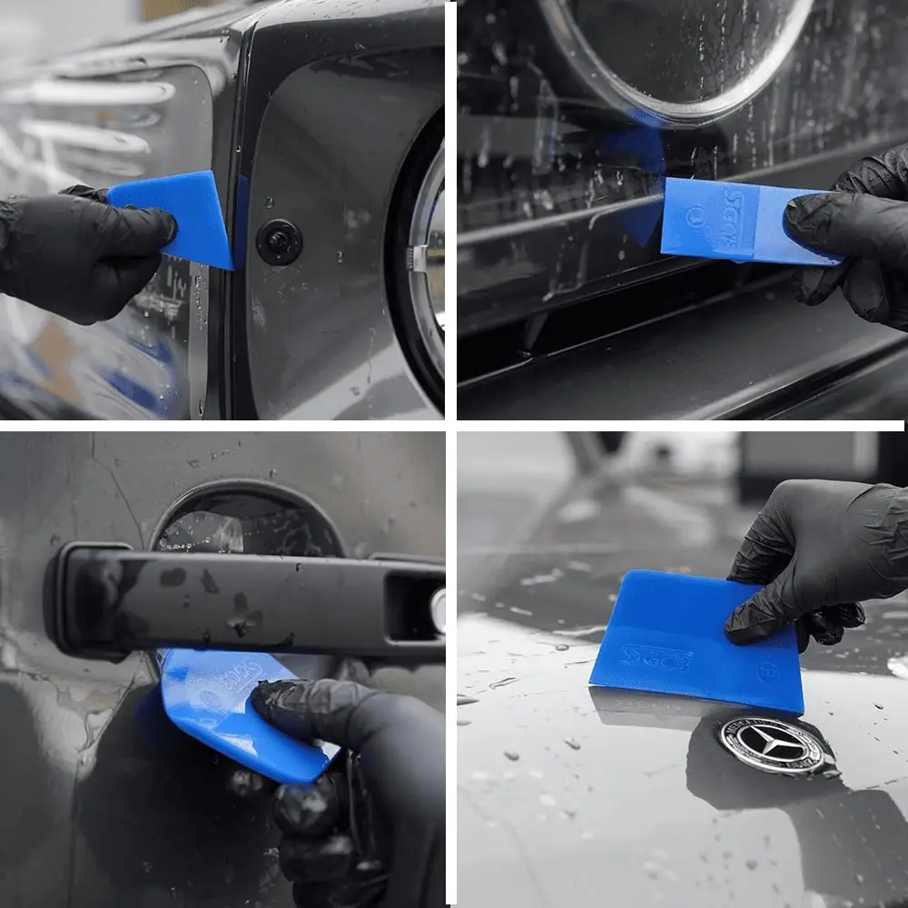 SGCB Açılı Trapez Mıknatıslı TPU Ragle 12 Cm PPF - Folyo - Cam Filmi Çekme Aparatı Çekçek - Image 4