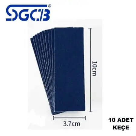 SGCB Ragle Keçesi 10 Cm (10 Adet) PPF - Folyo - Cam Filmi Çekme Aparatı