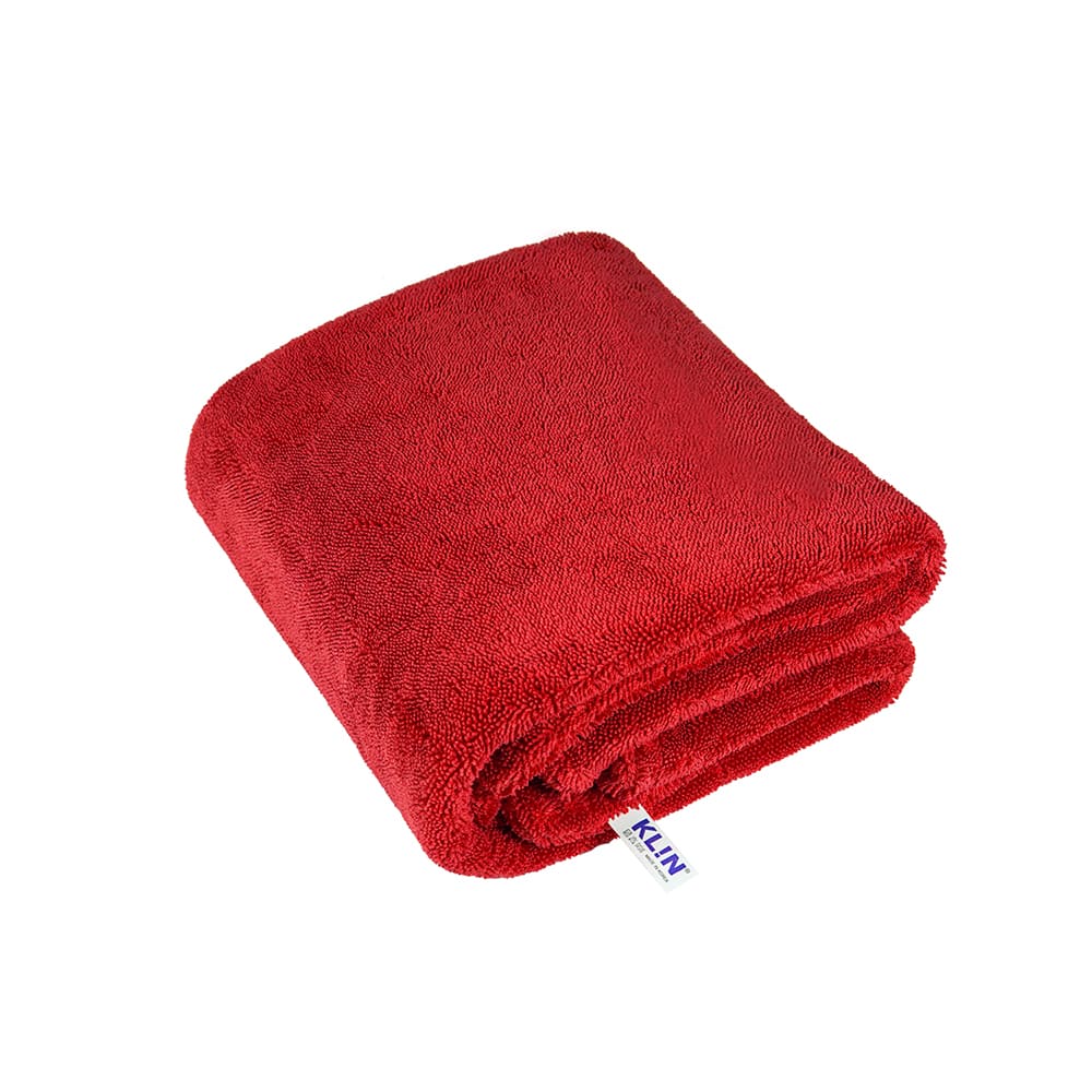 KLIN Drying DUO EVO Çift Taraflı Mikro Kurulama Havlusu (Kırmızı) – 80x75cm