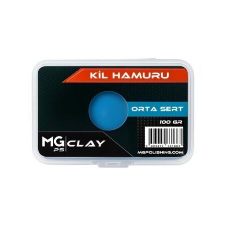 MG PS Orta Sert Yüzey Temizleyici Kil Hamuru 100 gr (Mavi) – Clay Bar Temizleme Kili