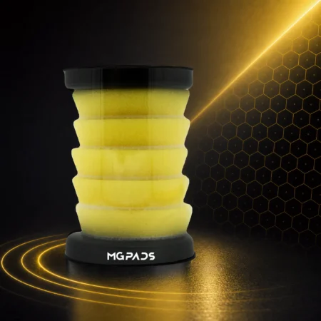MG PADS Hare Giderici Cila Süngeri 5’li Paket (Sarı) – Mini Polisaj Makinesi Uyumlu